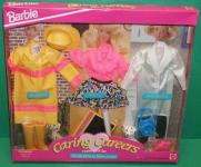 Mattel - Barbie - Caring Careers Fashion Gift Set: Firefighter, Teacher, Veterinarian - Poupée